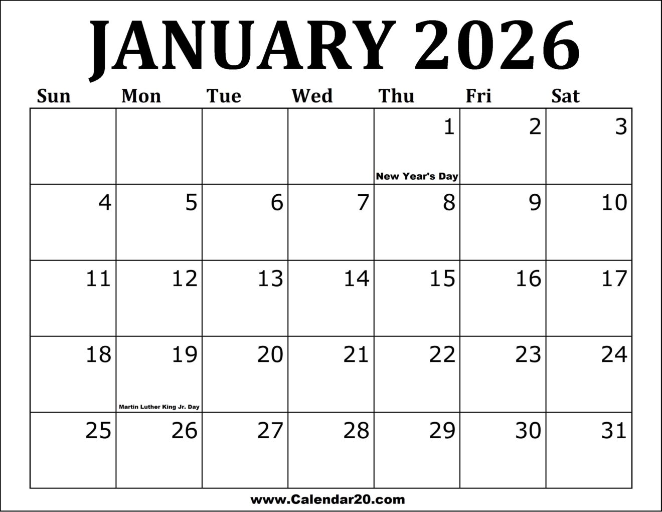 August 2026 Calendar Printable Calendar20